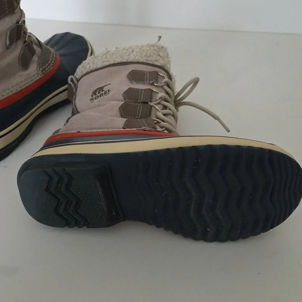 SOREL | Winter Carnival Oxford Tan  Snow Boots Sz 6 - Picture 6 of 6